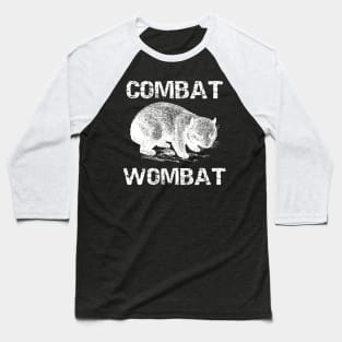 Combat Wombat Baseball T-Shirt